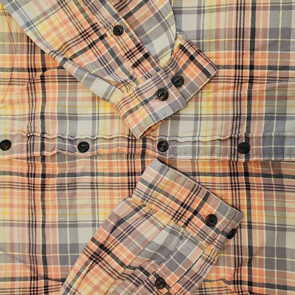 EUC Patagonia Vintage Fjord Flannel Mens M - Picture 6 of 11